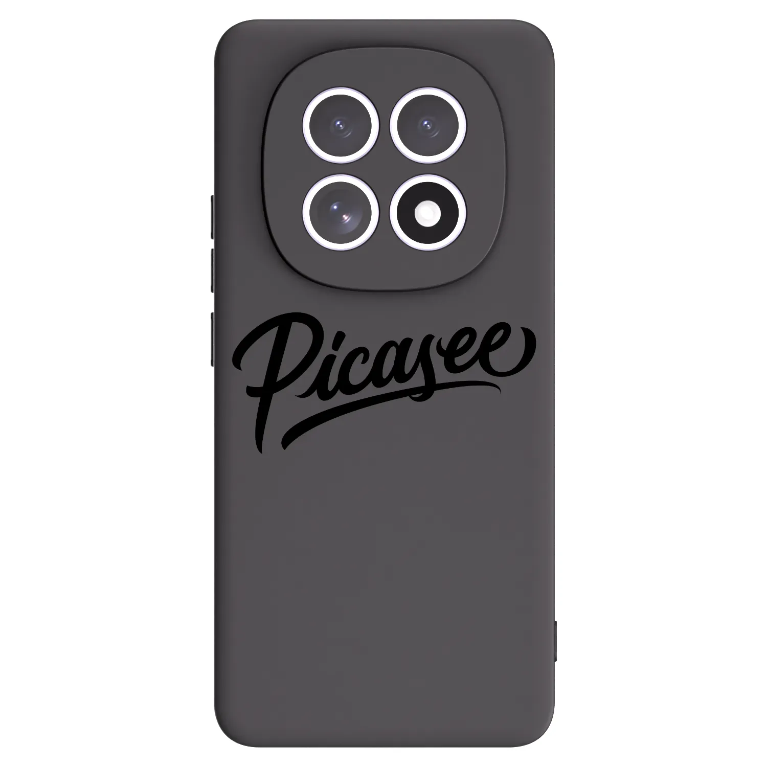 Picasee Xiaomi Redmi Note 15 5G Hülle - Schwarzes Silikon - Picasee - old logo - black