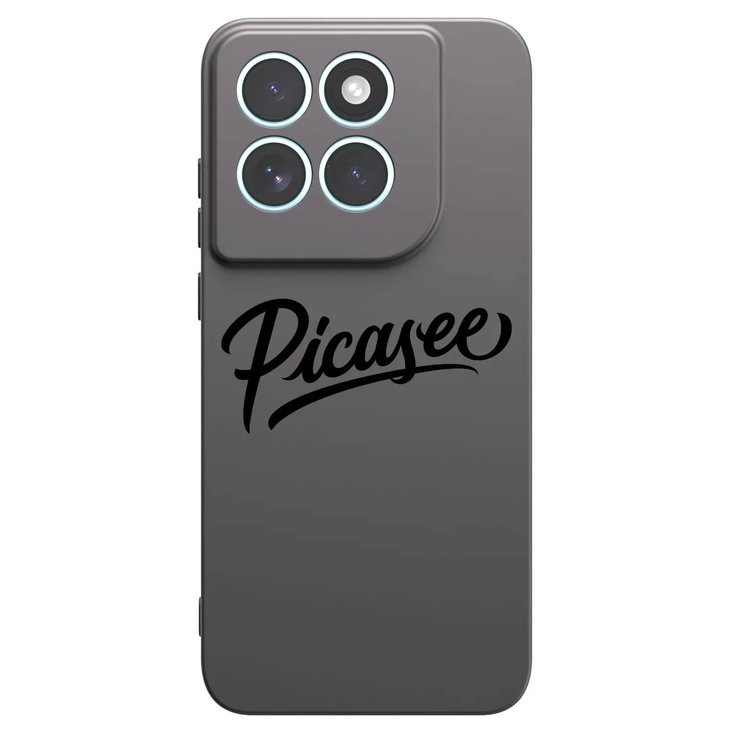 Picasee Motorola Edge 70 Fusion Hülle - Schwarzes Silikon - Picasee - old logo - black