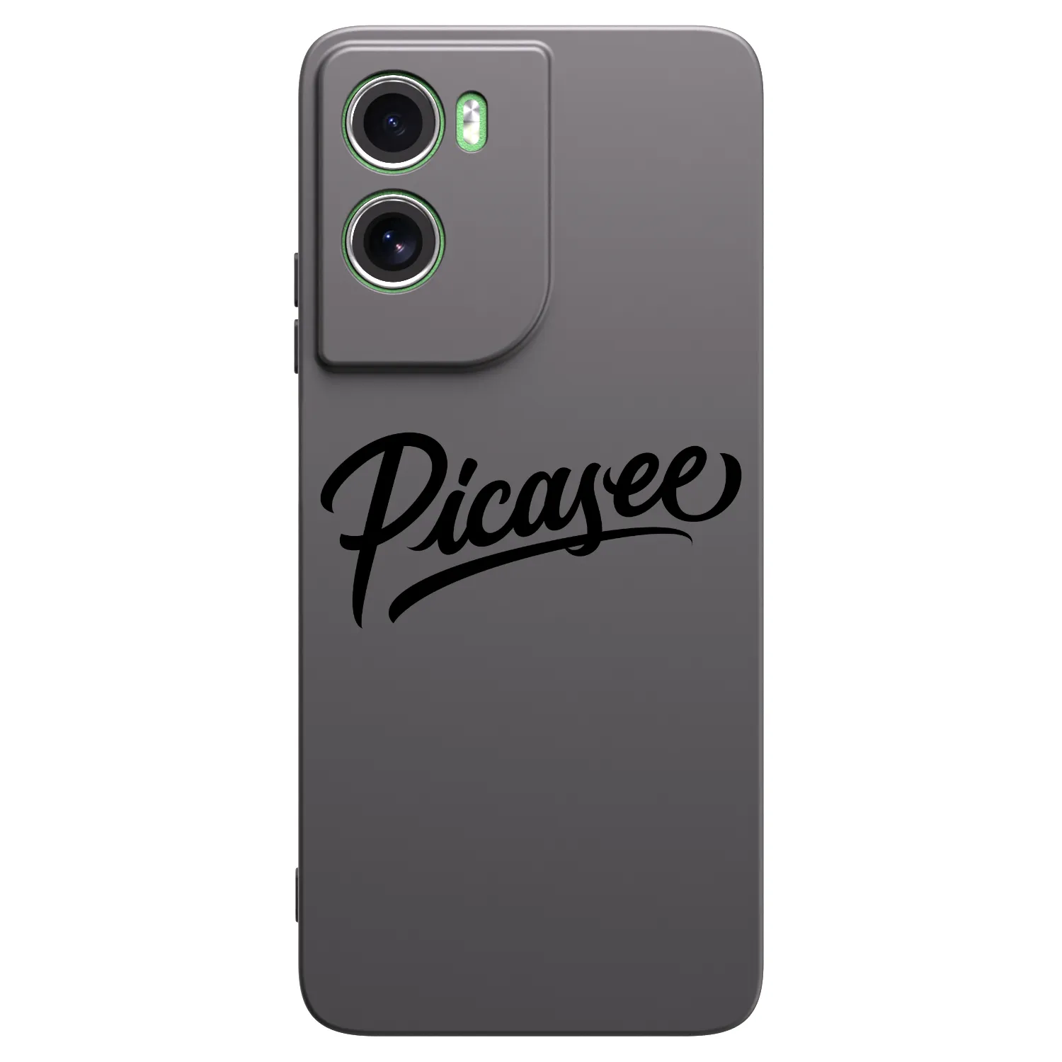 Picasee Motorola Moto G06 Hülle - Schwarzes Silikon - Picasee - old logo - black