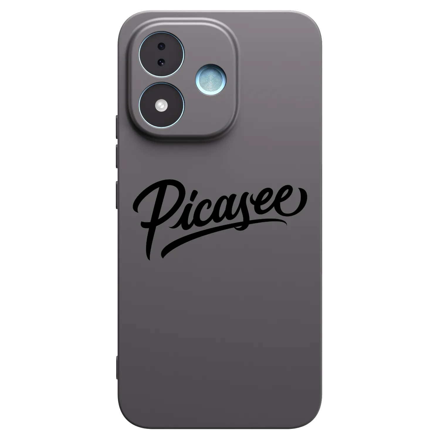 Picasee Xiaomi Redmi Note 17 5G Hülle - Schwarzes Silikon - Picasee - old logo - black