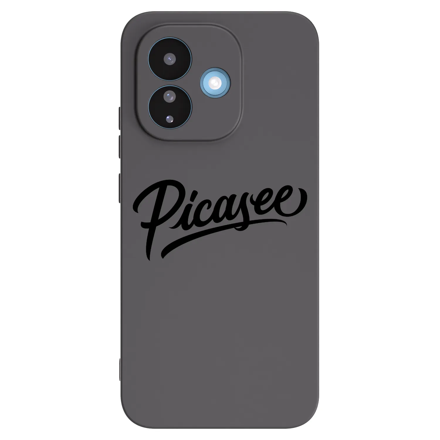 Picasee Xiaomi Redmi Note 17 Pro 5G Hülle - Schwarzes Silikon - Picasee - old logo - black