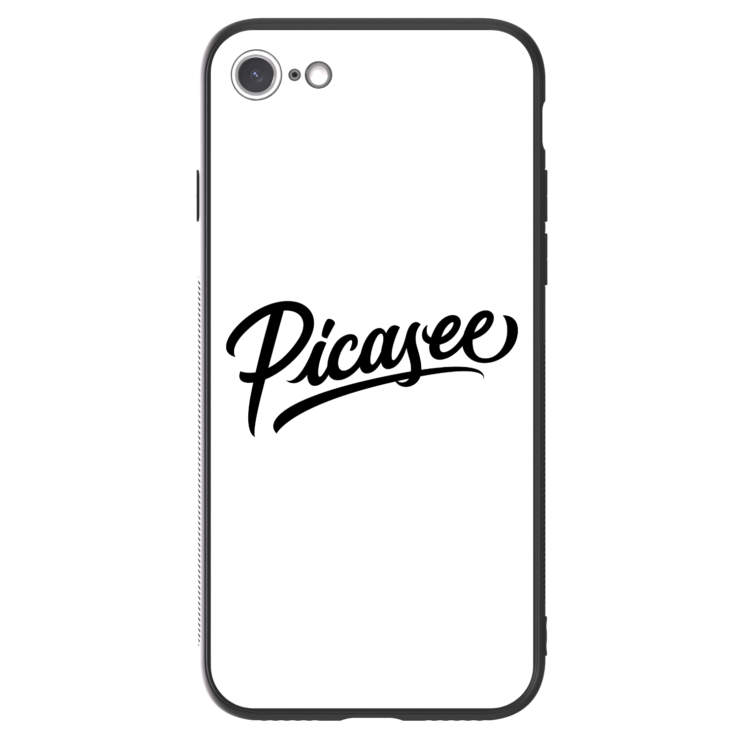 Picasee ULTIMATE CASE für Apple iPhone 7 - Picasee - old logo - black
