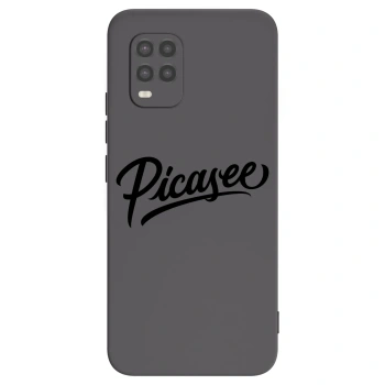 Hülle für Xiaomi Mi 10 Lite - Picasee - old logo - black