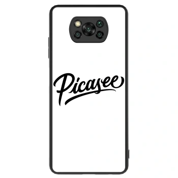 Hülle für Xiaomi Poco X3 - Picasee - old logo - black