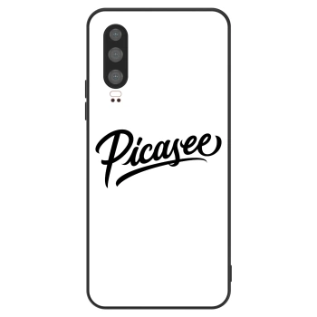 Hülle für Huawei P30 - Picasee - old logo - black