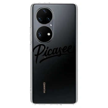 Hülle für Huawei P50 - Picasee - old logo - black