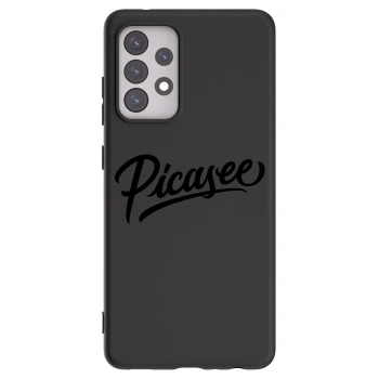 Picasee Samsung Galaxy A52s 5G A528B Hülle - Schwarzes Silikon - Picasee - old logo - black