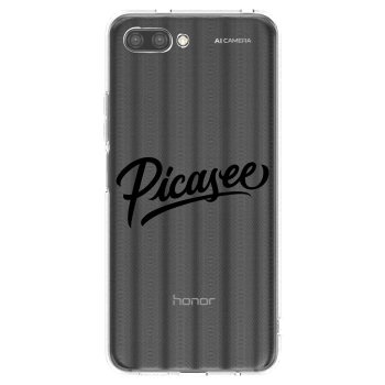 Hülle für Honor 10 - Picasee - old logo - black