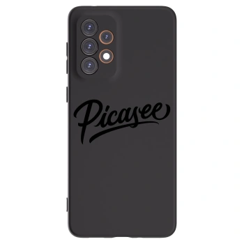 Picasee Samsung Galaxy A33 5G A336 Hülle - Schwarzes Silikon - Picasee - old logo - black