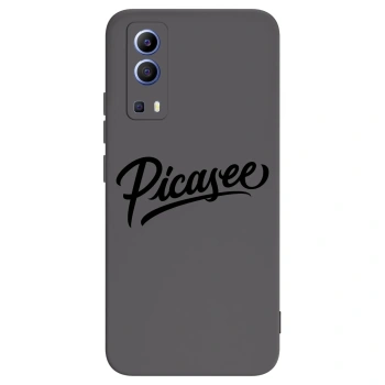 Picasee Vivo Y52 5G Hülle - Schwarzes Silikon - Picasee - old logo - black