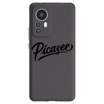 Picasee Xiaomi 12T Hülle - Schwarzes Silikon - Picasee - old logo - black