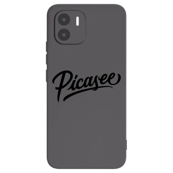 Picasee Xiaomi Redmi A1 Hülle - Schwarzes Silikon - Picasee - old logo - black