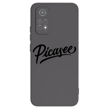 Picasee Xiaomi Redmi Note 11S 5G Hülle - Schwarzes Silikon - Picasee - old logo - black