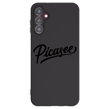 Picasee Samsung Galaxy A14 5G A146P Hülle - Schwarzes Silikon - Picasee - old logo - black