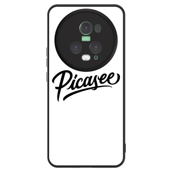 Hülle für Honor Magic5 Pro - Picasee - old logo - black