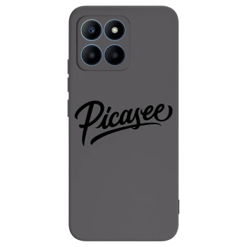 Picasee Honor 70 Lite Hülle - Schwarzes Silikon - Picasee - old logo - black