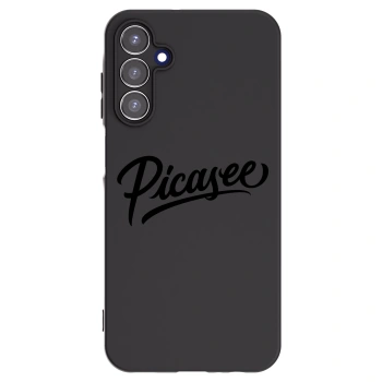 Picasee Samsung Galaxy A15 A155F 4G Hülle - Schwarzes Silikon - Picasee - old logo - black