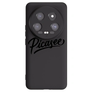 Picasee Xiaomi 14 Ultra Hülle - Schwarzes Silikon - Picasee - old logo - black