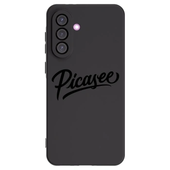 Picasee Samsung Galaxy A56 5G A566B Hülle - Schwarzes Silikon - Picasee - old logo - black