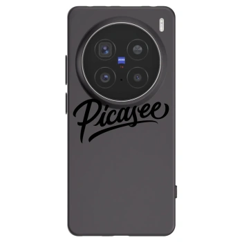 Picasee Vivo X200 Pro Hülle - Schwarzes Silikon - Picasee - old logo - black