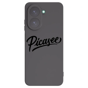 Picasee Xiaomi Redmi A5 Hülle - Schwarzes Silikon - Picasee - old logo - black
