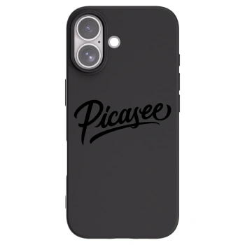 Picasee Apple iPhone 17 Hülle - Schwarzes Silikon - Picasee - old logo - black
