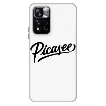 Hülle für Xiaomi Redmi Note 11 Pro - Picasee - old logo - black
