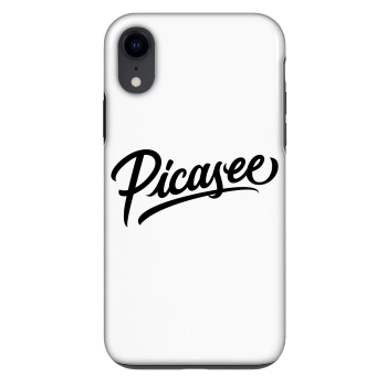 Hülle für Apple iPhone XR - Picasee - old logo - black
