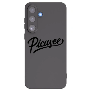 Picasee Samsung Galaxy S25 FE 5G Hülle - Schwarzes Silikon - Picasee - old logo - black
