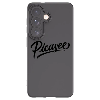 Picasee Samsung Galaxy S26 Hülle - Schwarzes Silikon - Picasee - old logo - black