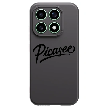 Picasee Xiaomi 17 Hülle - Schwarzes Silikon - Picasee - old logo - black