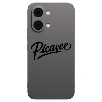 Picasee Xiaomi Poco X8 Pro Max Hülle - Schwarzes Silikon - Picasee - old logo - black