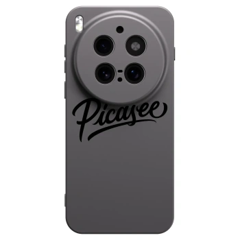 Picasee Vivo X300 Pro Hülle - Schwarzes Silikon - Picasee - old logo - black