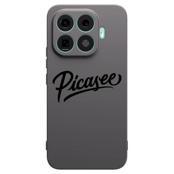 Picasee Xiaomi 17T Pro Hülle - Schwarzes Silikon - Picasee - old logo - black