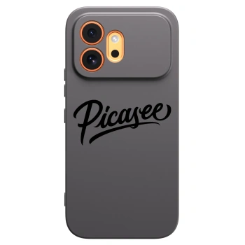 Picasee Honor 600 Hülle - Schwarzes Silikon - Picasee - old logo - black