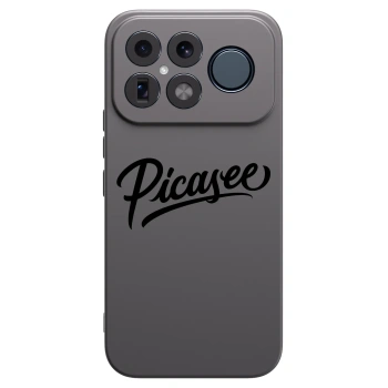 Picasee Xiaomi Poco F8 Ultra Hülle - Schwarzes Silikon - Picasee - old logo - black