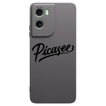 Picasee Motorola Moto G06 Hülle - Schwarzes Silikon - Picasee - old logo - black