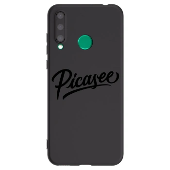 Picasee Honor 20 Lite Hülle - Schwarzes Silikon - Picasee - old logo - black