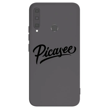 Hülle für Huawei P40 Lite E - Picasee - old logo - black