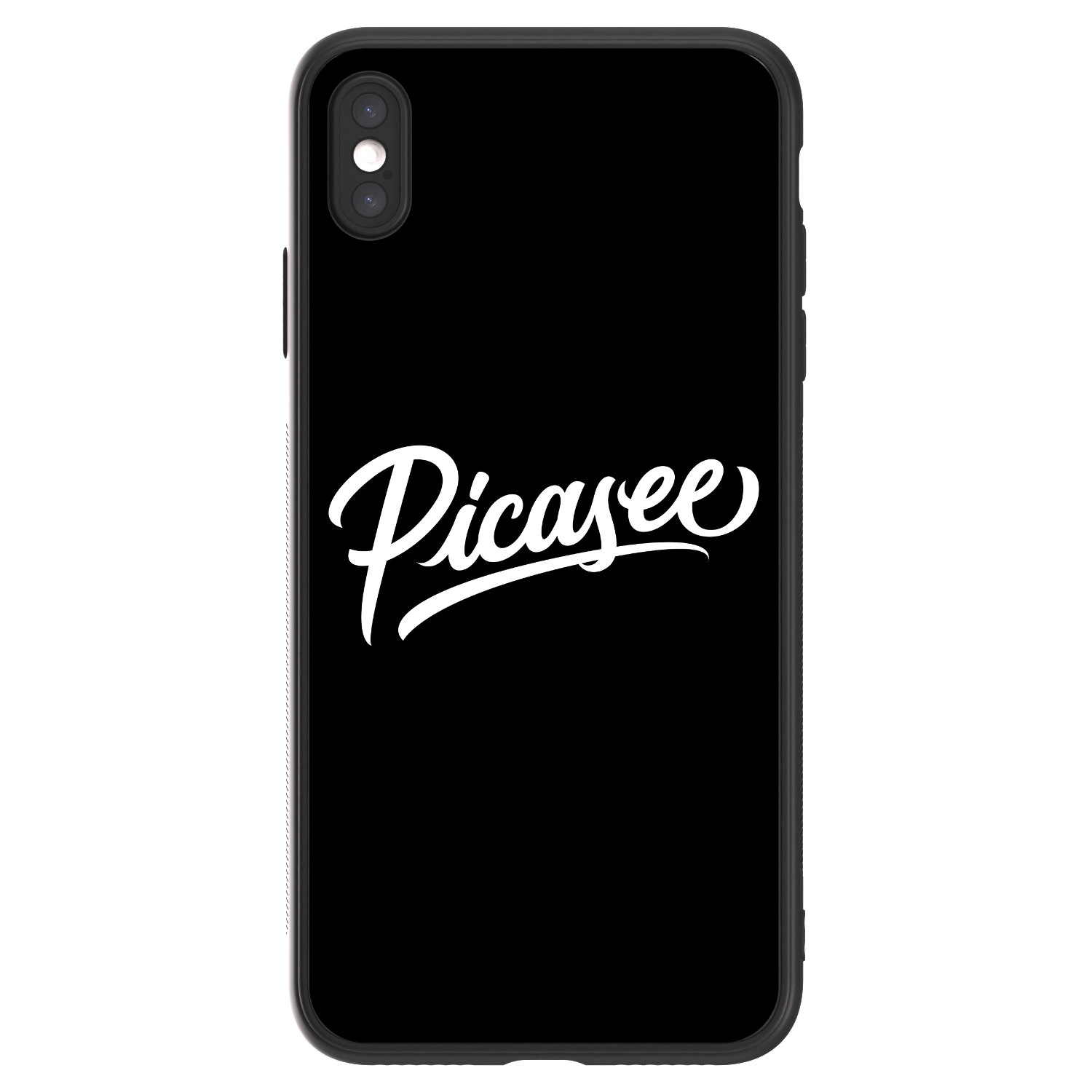 Picasee ULTIMATE CASE für Apple iPhone XS Max - Picasee - old logo - white