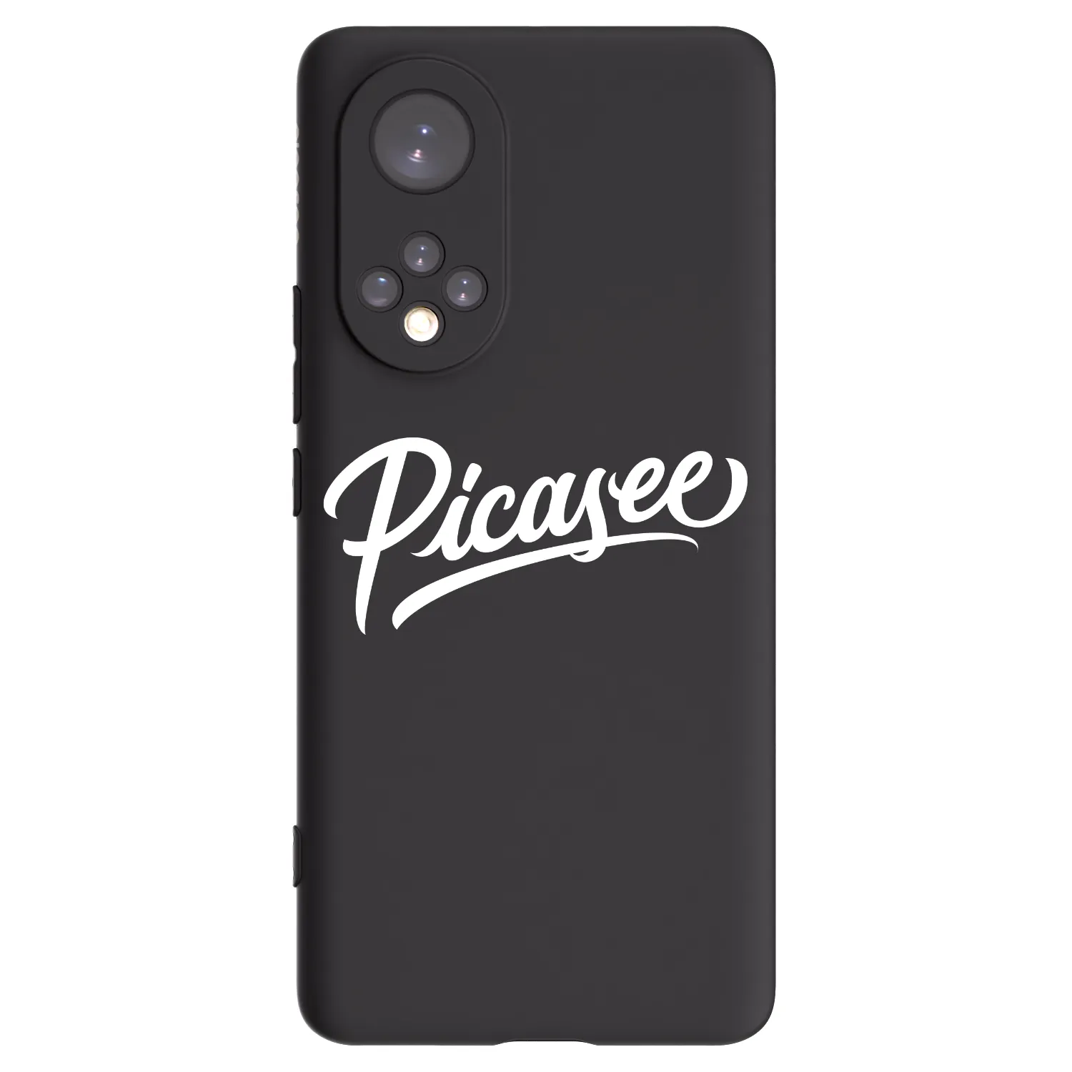 Picasee Honor 50 5G Hülle - Schwarzes Silikon - Picasee - old logo - white