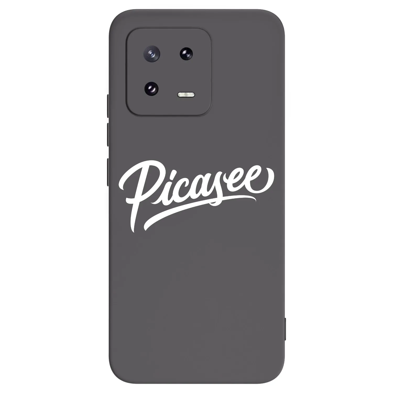 Picasee Xiaomi 13 Pro Hülle - Schwarzes Silikon - Picasee - old logo - white