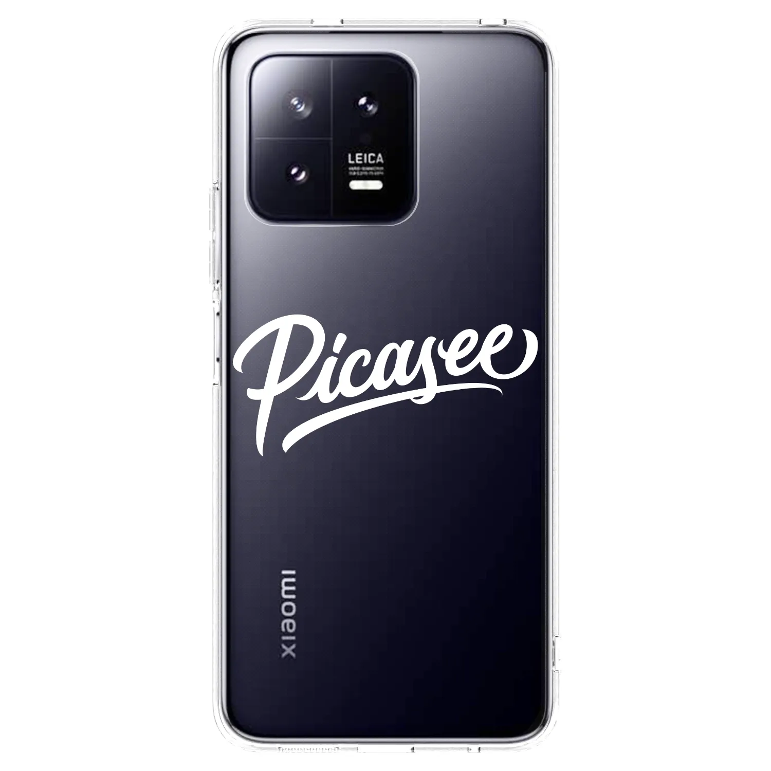 Picasee Xiaomi 13 Pro Hülle - Transparentes Silikon - Picasee - old logo - white