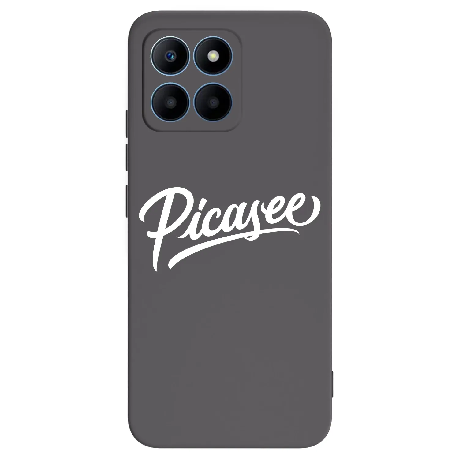 Picasee Honor 70 Lite Hülle - Schwarzes Silikon - Picasee - old logo - white