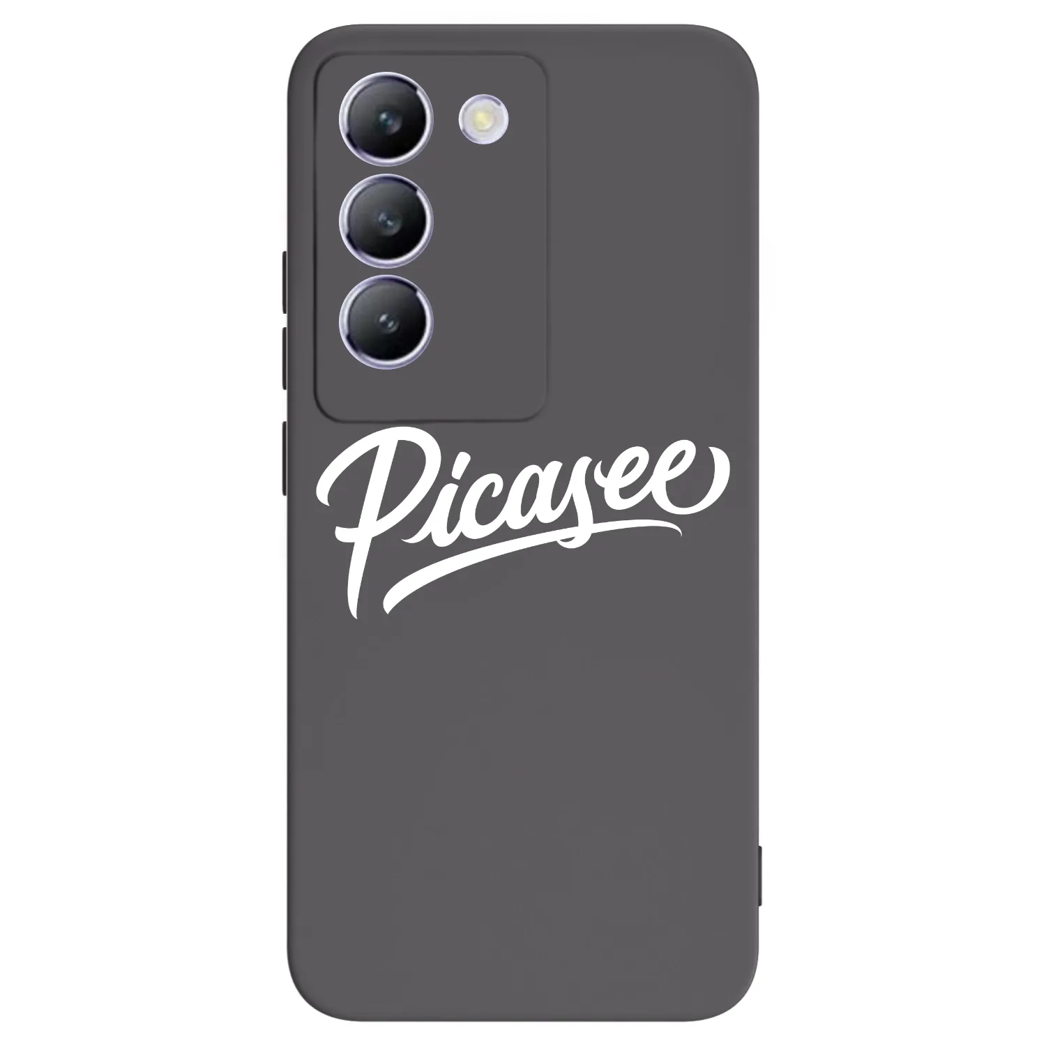 Picasee Vivo V40 SE 5G Hülle - Schwarzes Silikon - Picasee - old logo - white