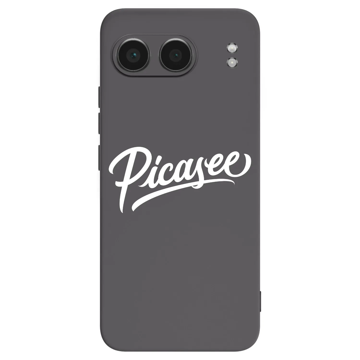 Picasee OnePlus Nord 4 Hülle - Schwarzes Silikon - Picasee - old logo - white