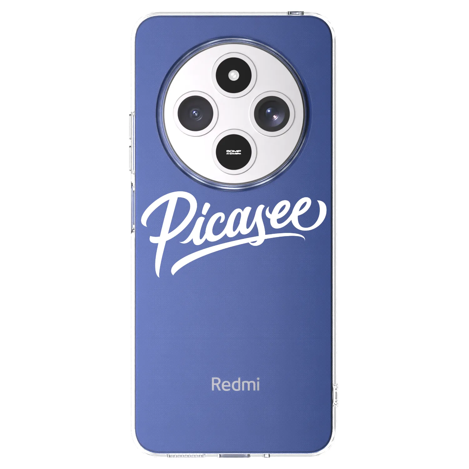 Picasee Xiaomi Redmi 14C Hülle - Transparentes Silikon - Picasee - old logo - white