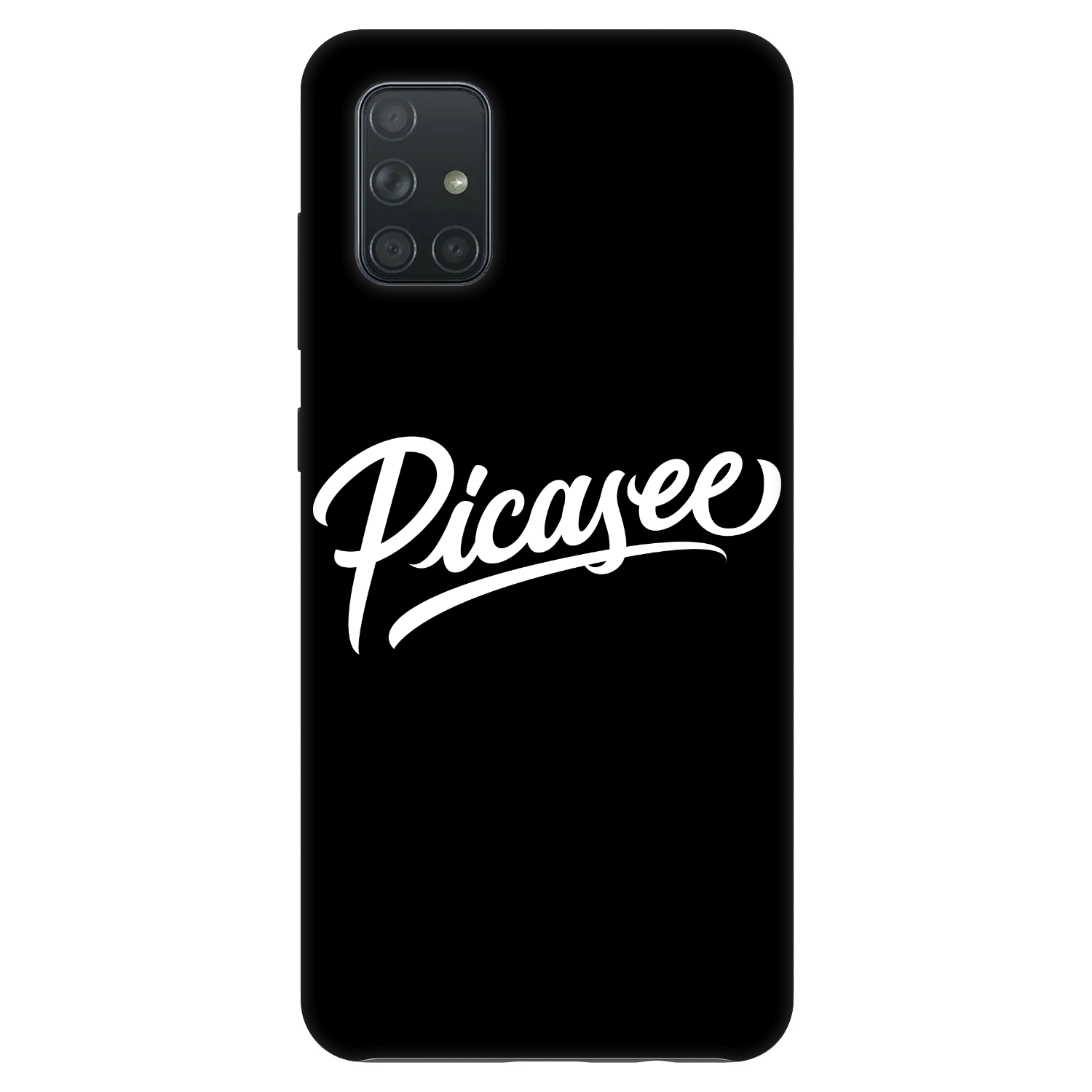 Picasee Fashion Case für Samsung Galaxy A71 A715F - Picasee - old logo - white