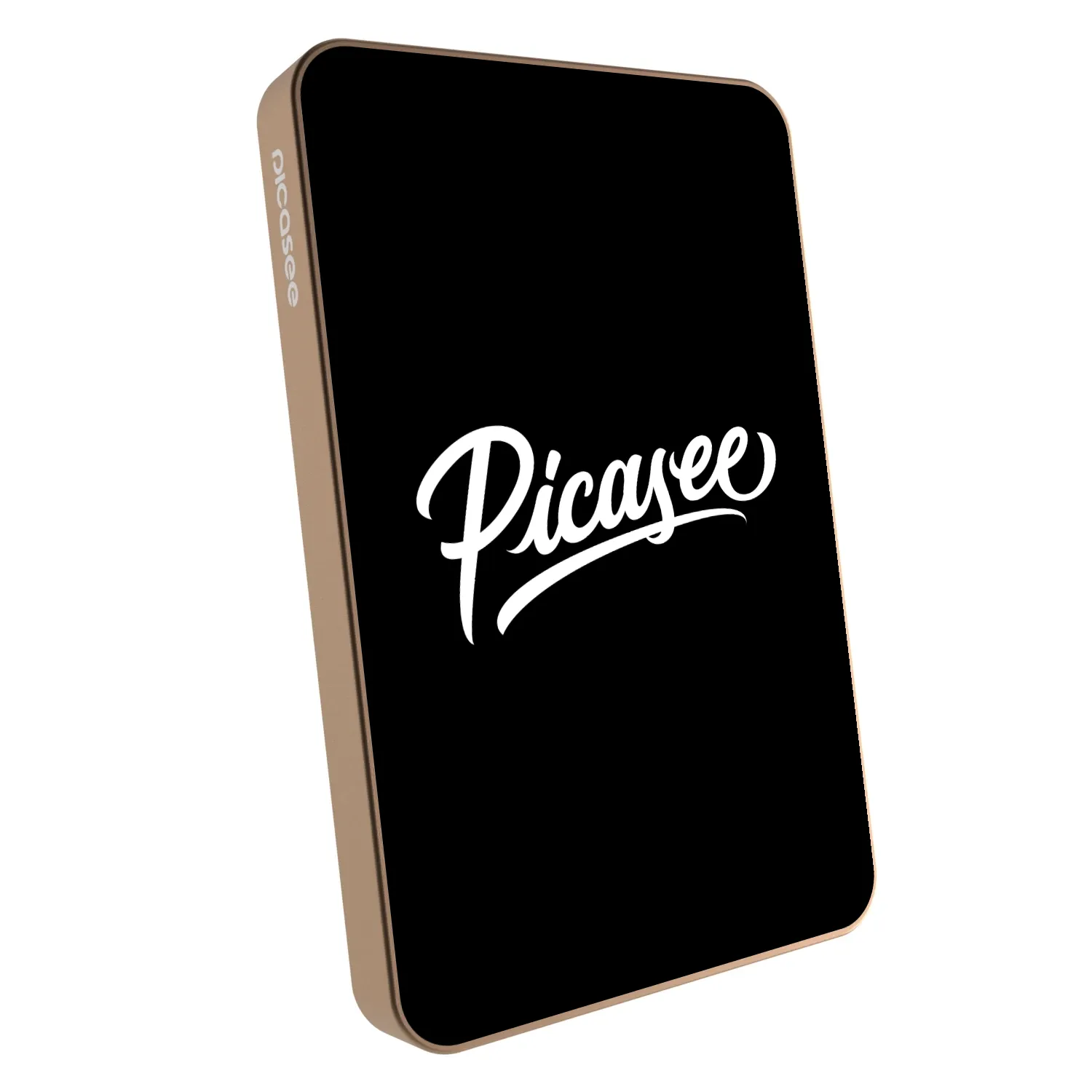 Picasee Powerbank mit MagSafe 5 000 mAh Golden - Picasee - old logo - white