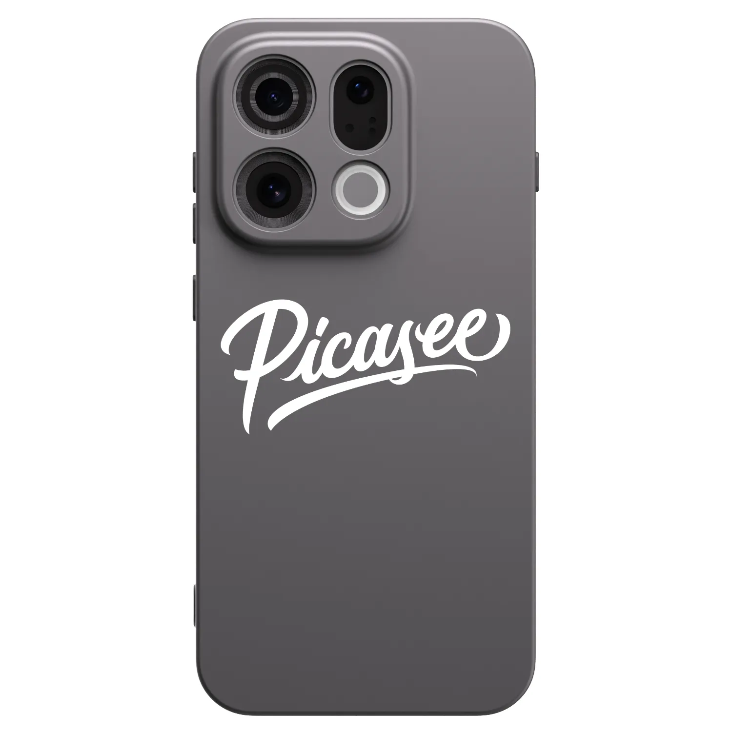 Picasee OPPO Find X9 Hülle - Schwarzes Silikon - Picasee - old logo - white
